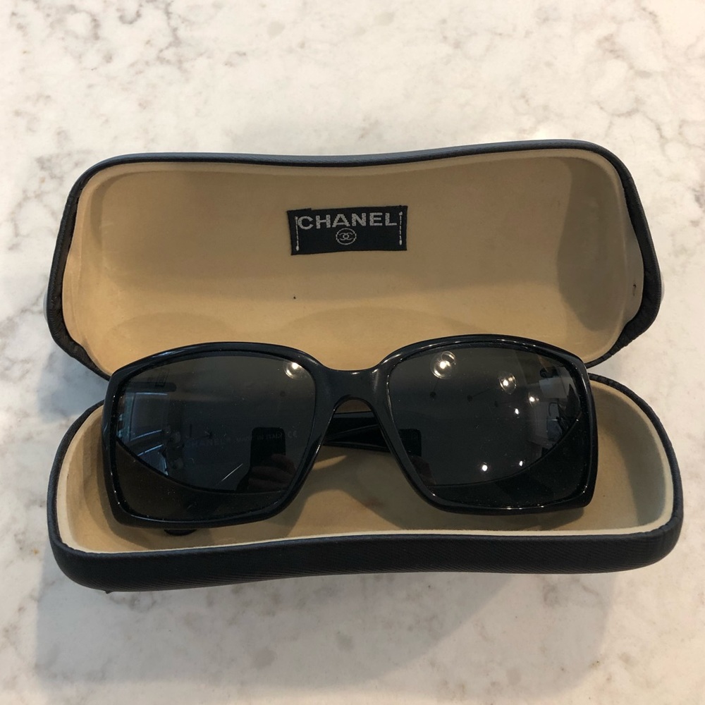 Chanel Black Sunglasses